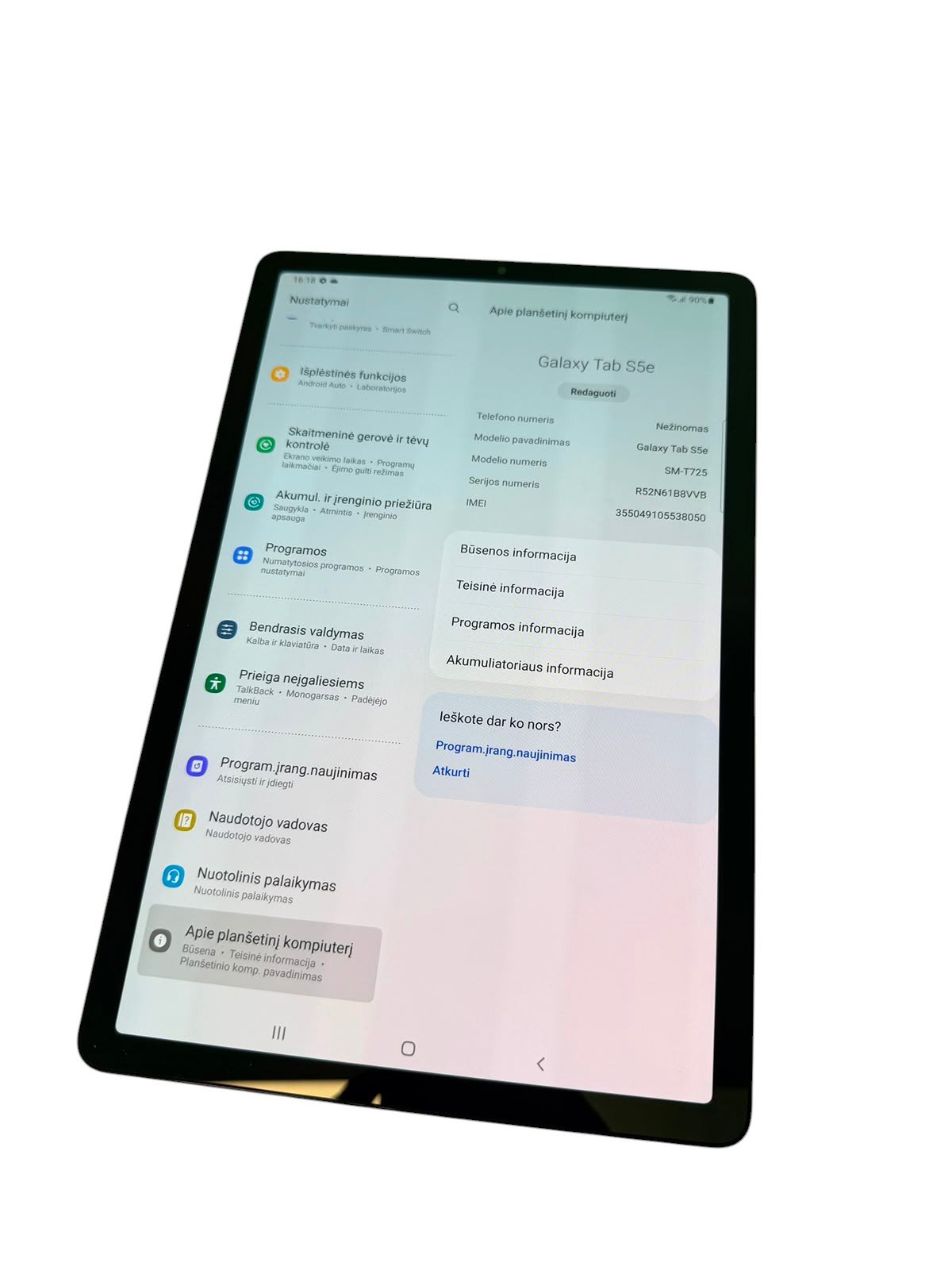 Samsung Galaxy Tab S5e +SIM - Image 4