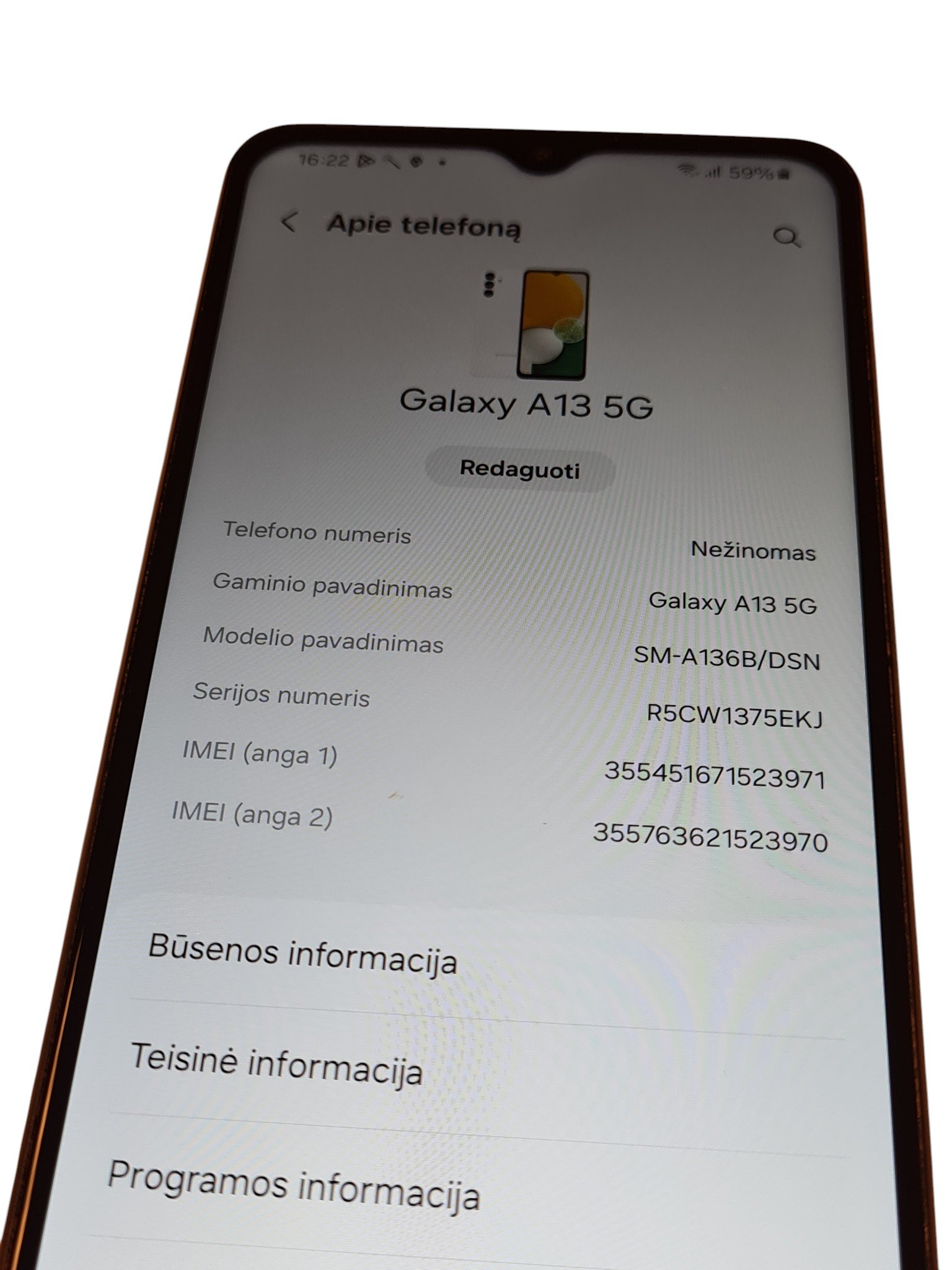 Samsung Galaxy A13 5G - Image 5