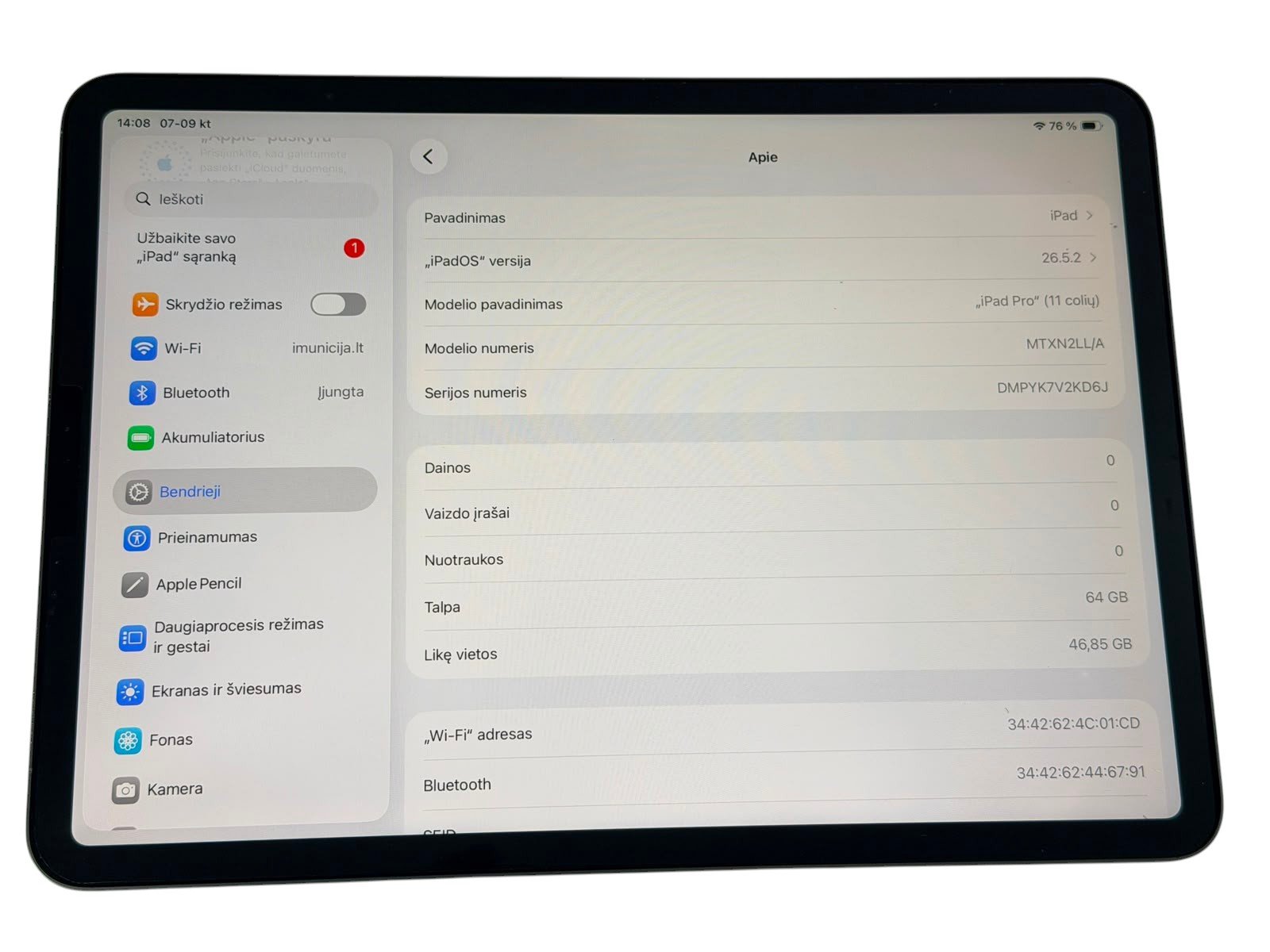 iPad Pro 11 (2018) 64GB - Image 4