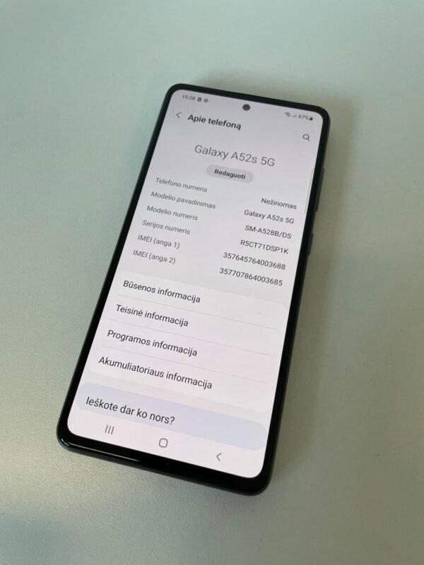 Samsung Galaxy A52s 5G - Image 3