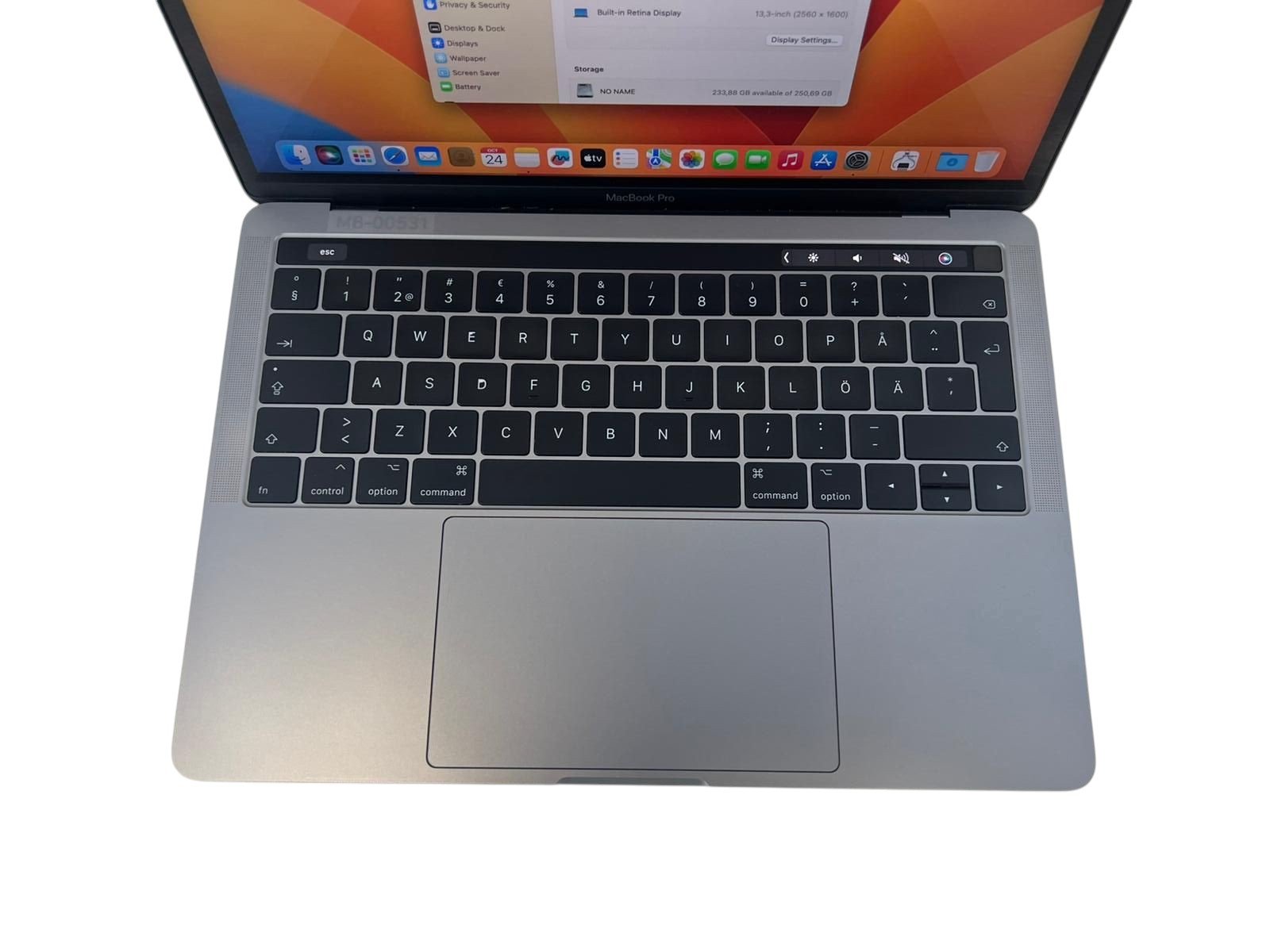 MacBook Pro 13″ TB 2017 Dual-Core Intel Core I5 16GB/256GB - Image 3