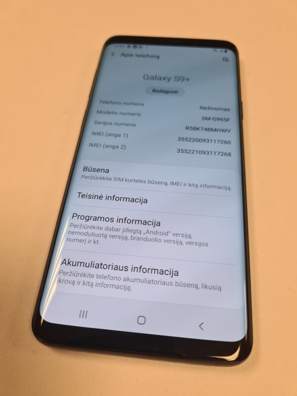 Samsung Galaxy S9 Plus - Image 4