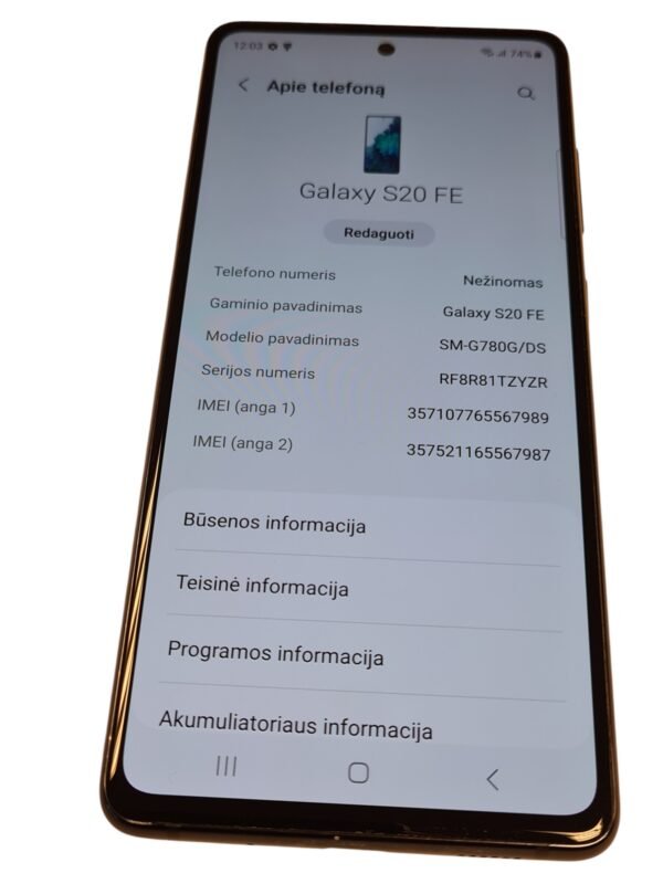 Samsung Galaxy S20 FE - Image 5