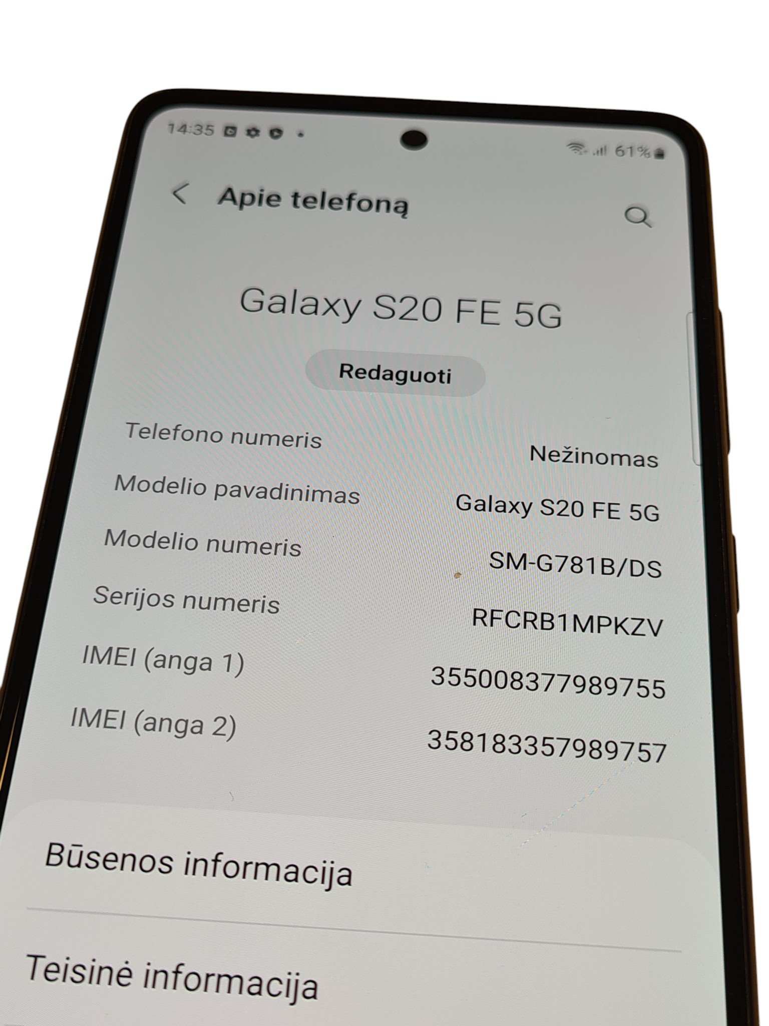 Samsung Galaxy S20 FE 5G - Image 5