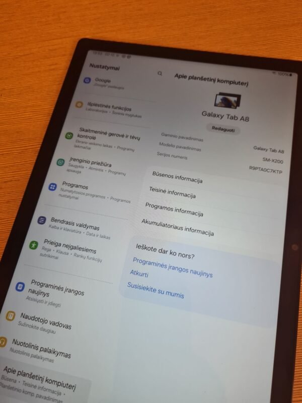 Samsung Galaxy Tab A8 3/32GB (SM-X200) - Image 4