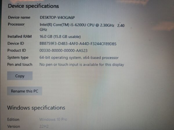 Dell Latitude 3470 16/240GB - Image 5