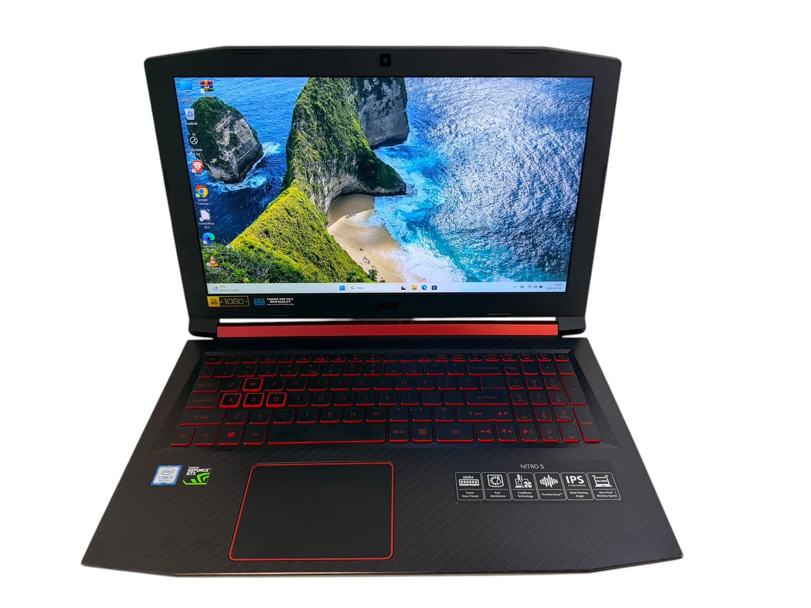 Acer Nitro 5 - i5-8300H / 16GB RAM / 128GB SSD+1TB HDD - Image 2