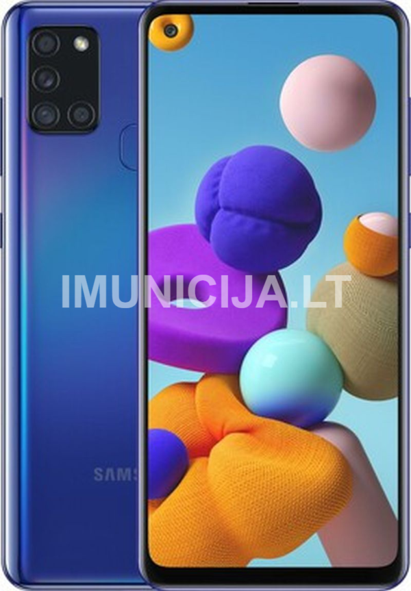 Samsung Galaxy A21s blue