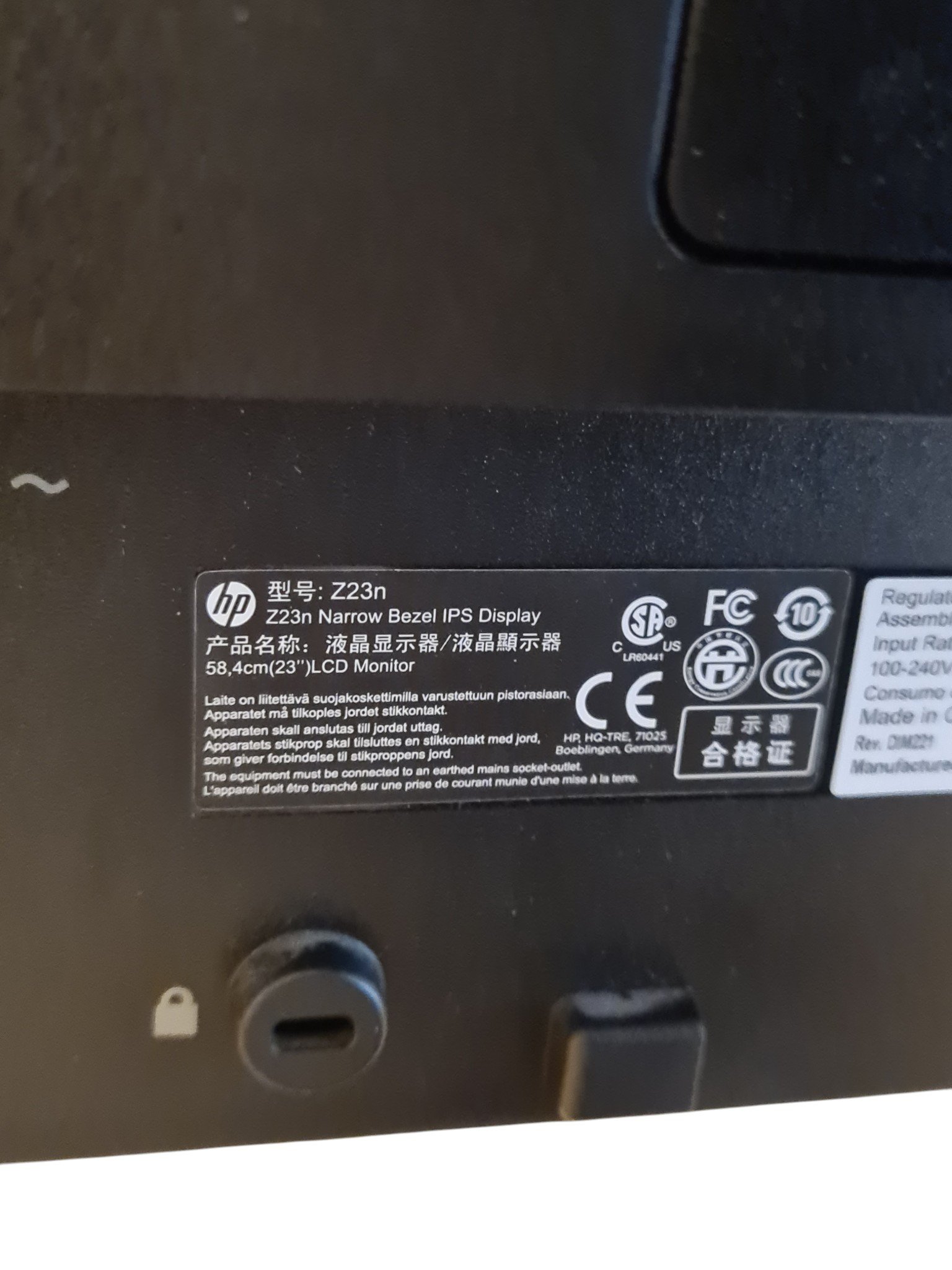 HP Z23n 23" FHD monitorius - Image 9