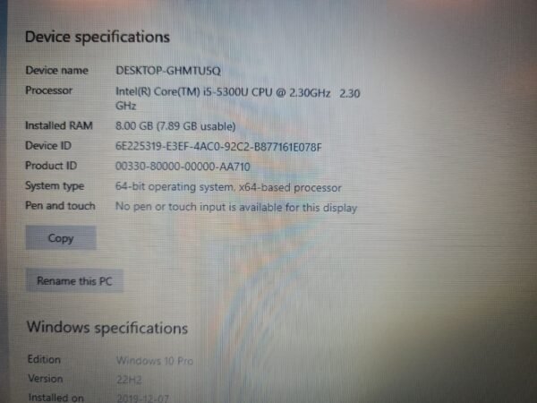 Dell Latitude E5250 - Image 5