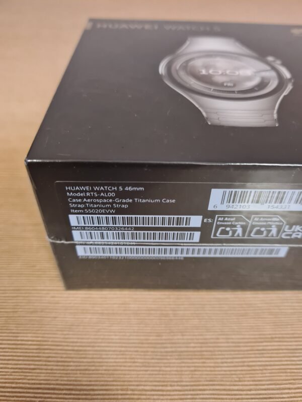 Huawei Watch 5 Titanium (46mm) (eSIM) (NAUJAS) - Image 4