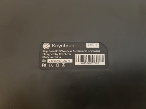Keychron K10 (K10-J1) belaidė klaviatūra - Image 6