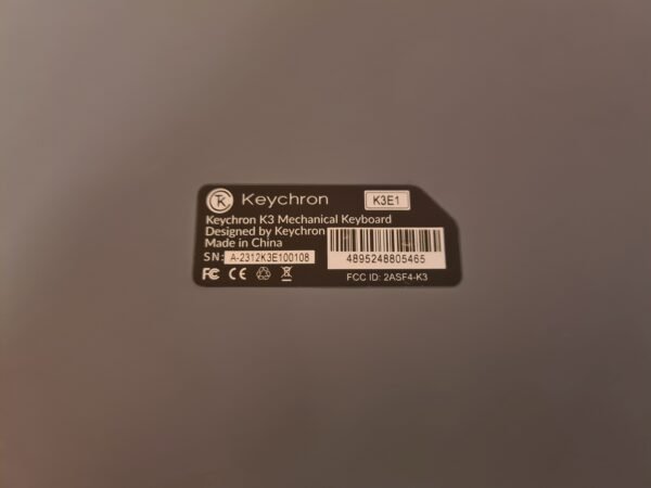 Keychron K3 (K3E1) belaidė klaviatūra - Image 5