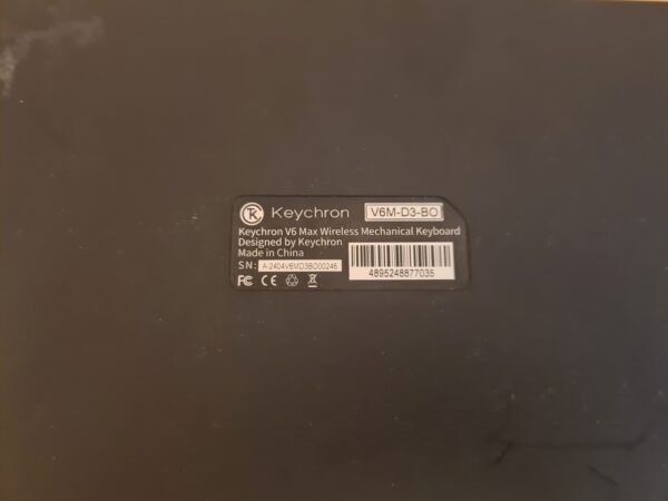Keychron V6 Max (V6M-D3-BO) belaidė klaviatūra - Image 6