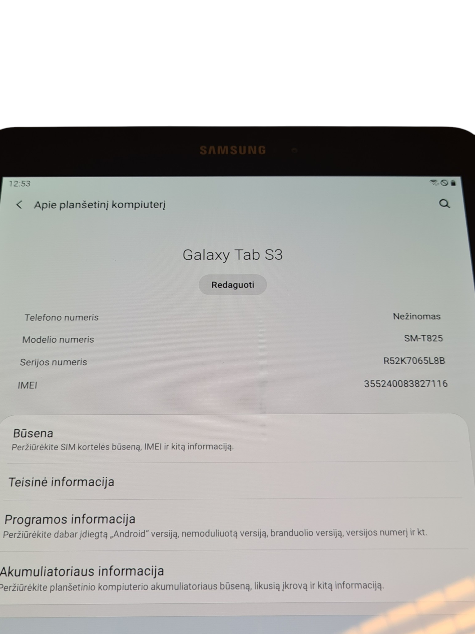 Samsung Galaxy Tab S3 +SIM - Image 4