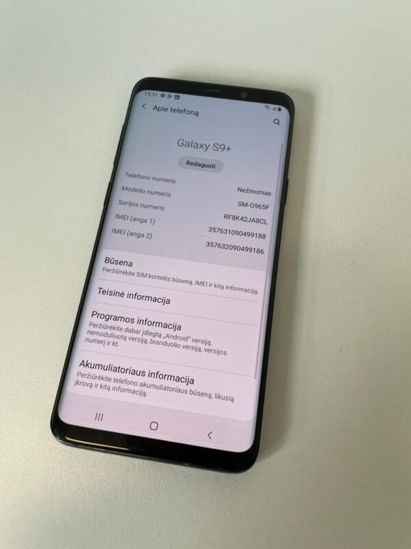 Samsung Galaxy S9 Plus - Image 4
