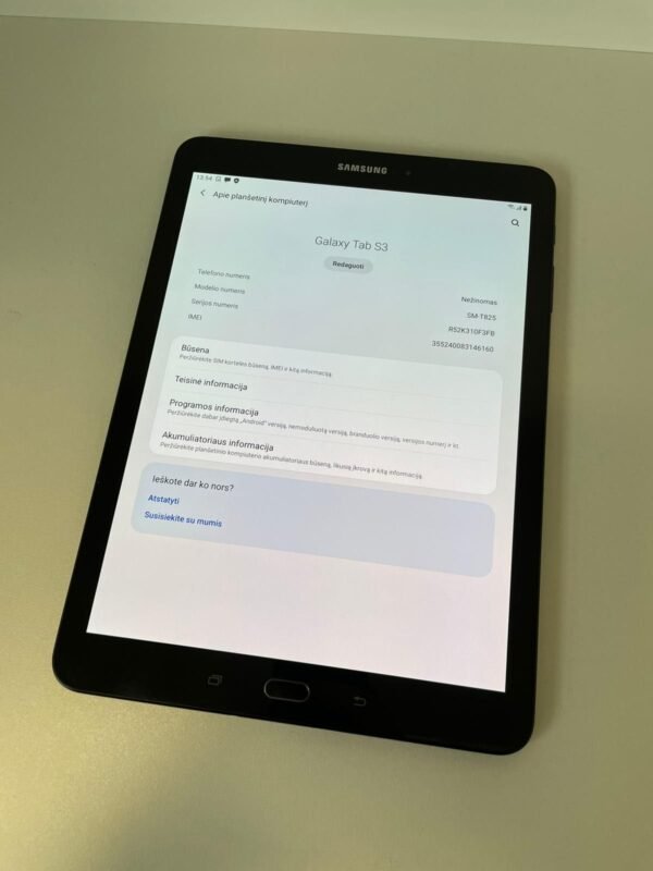 Samsung Galaxy Tab S3 +SIM - Image 3
