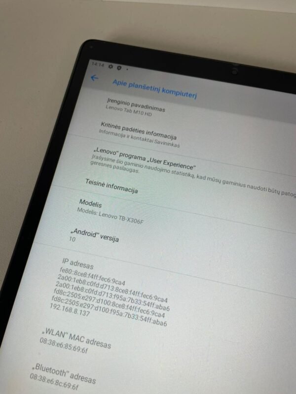 Lenovo Tab M10 HD Gen 2 - Image 4