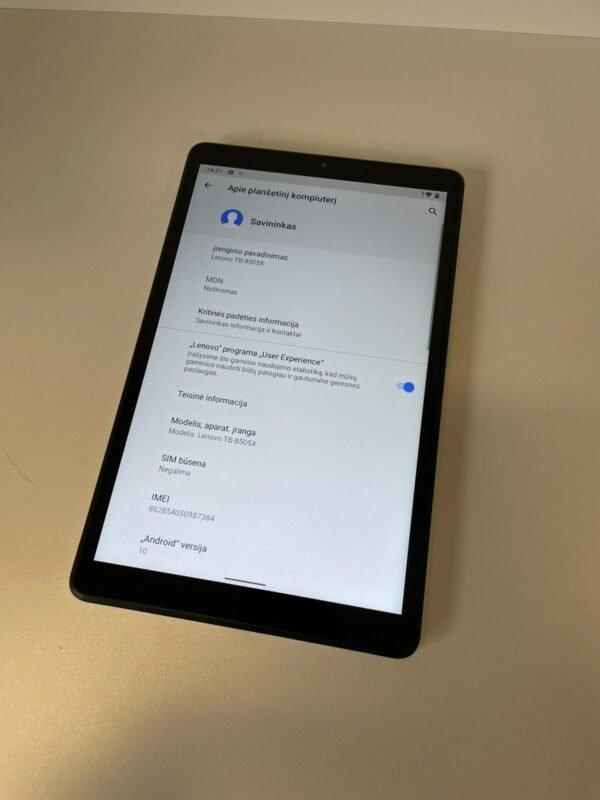 Lenovo Tab M8 +SIM (TB-8505X) - Image 3