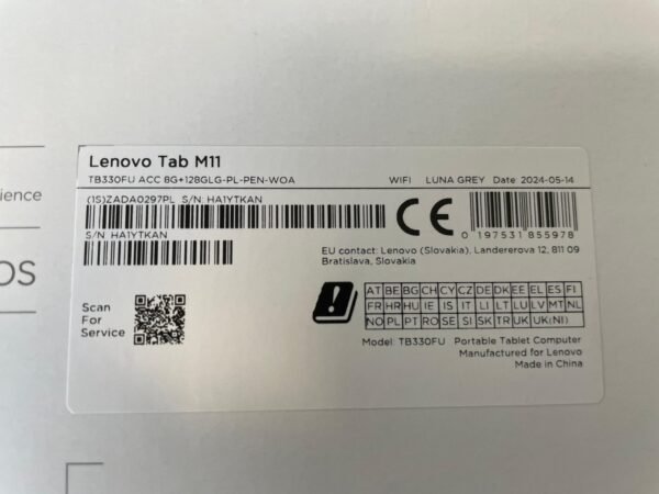 Lenovo Tab M11 8GB/128GB - Image 10