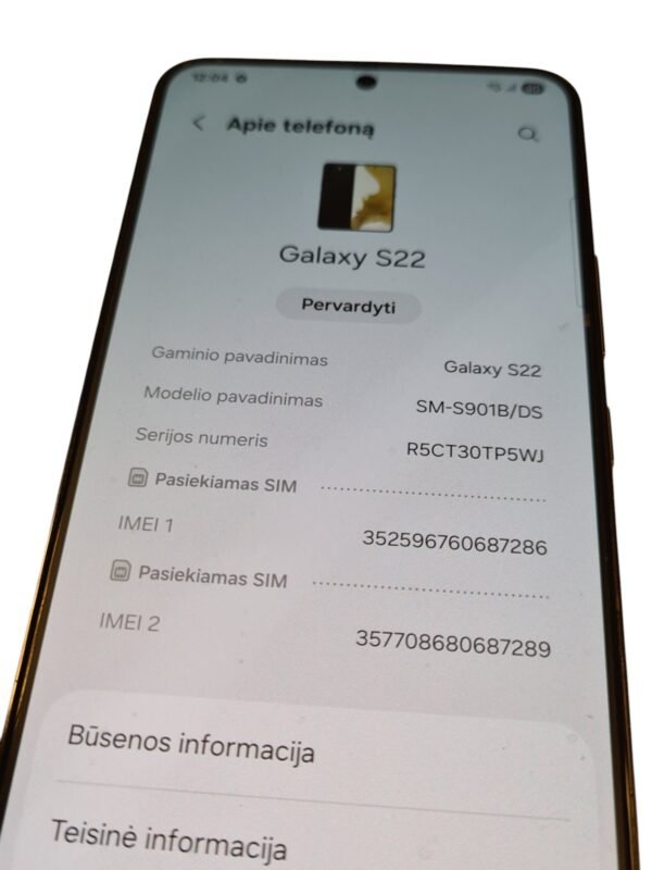 Samsung Galaxy S22 5G 256GB - Image 5