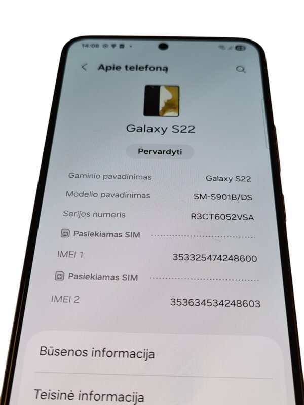 Samsung Galaxy S22 5G - Image 4