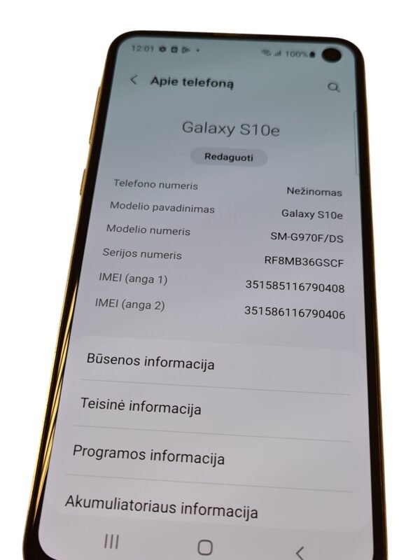 Samsung Galaxy S10e - Image 4