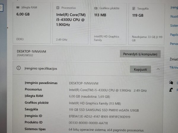 Lenovo ThinkPad T440s - Image 5