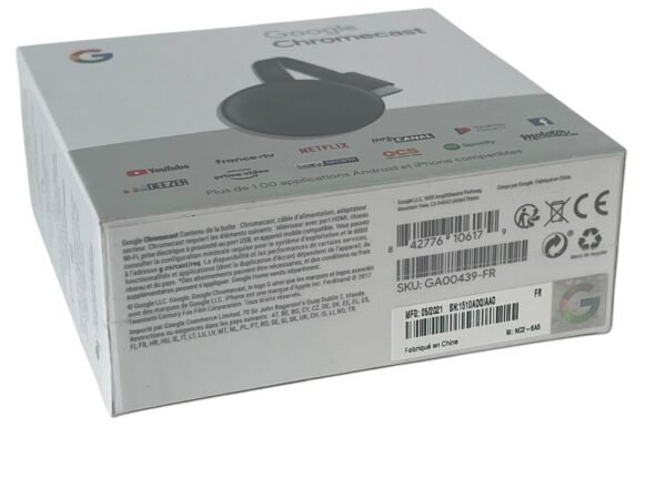 Google Chromecast (3rd Generation) TV priedėlis (NAUJAS) - Image 4
