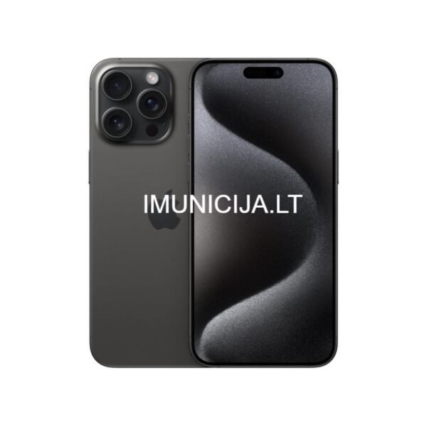 iPhone 15 Pro 256GB black titanium