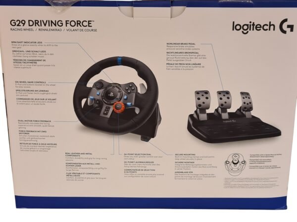 Logitech G29 žaidimų vairas ir pedalai - Image 10