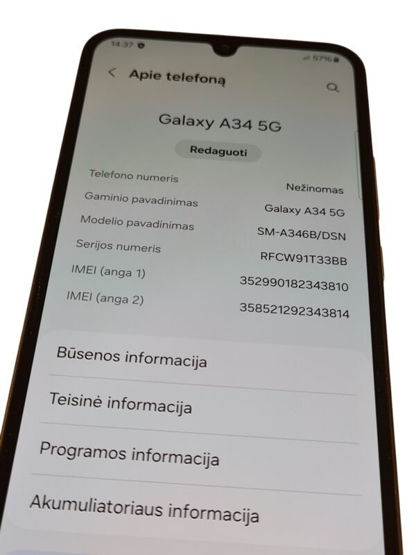 Samsung Galaxy A34 5G - Image 5