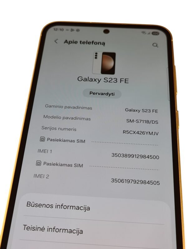 Samsung Galaxy S23 FE 5G - Image 4