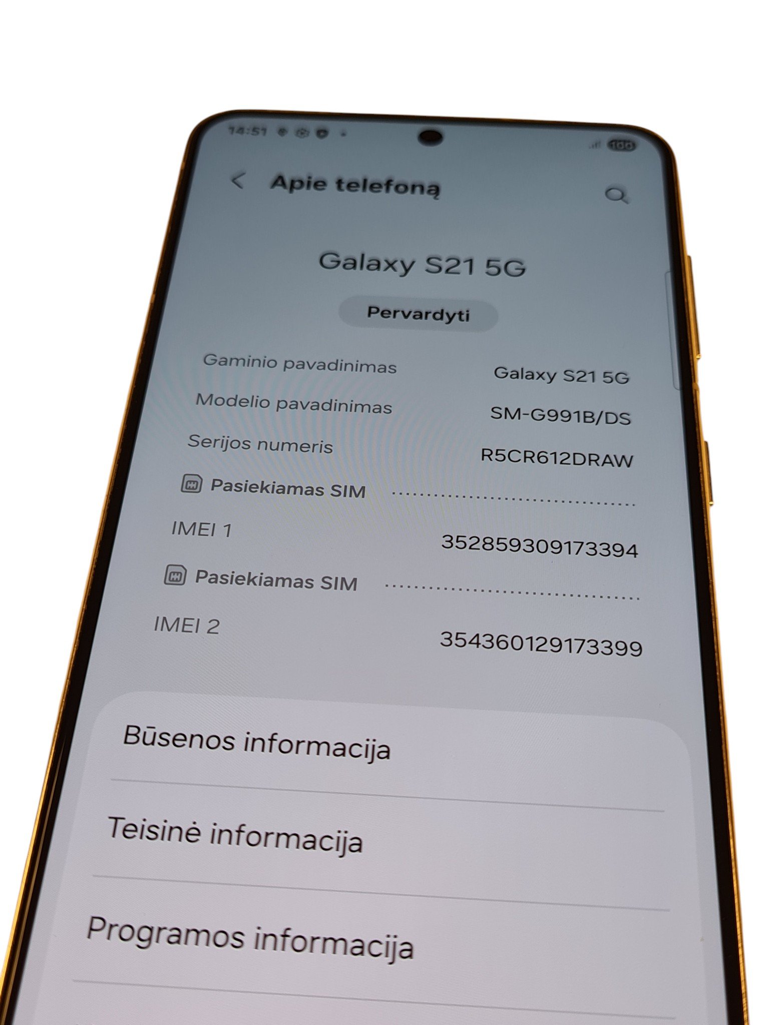 Samsung Galaxy S21 5G - Image 4