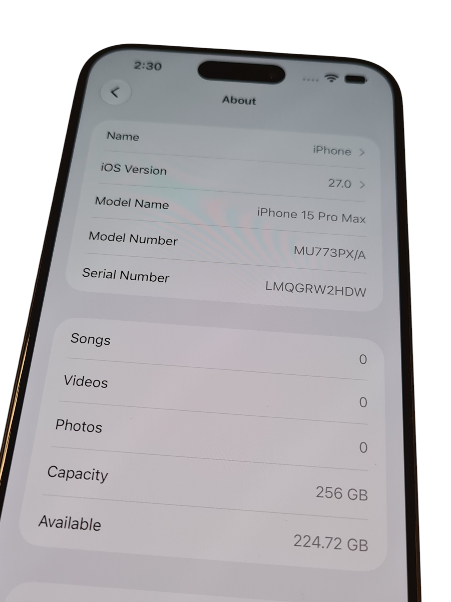 iPhone 15 Pro Max 256GB - Image 5
