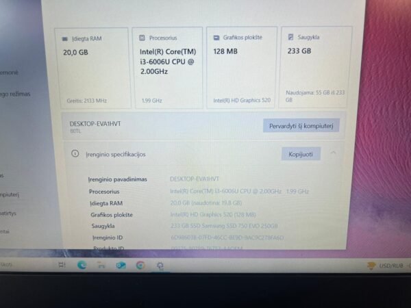 Lenovo V110 - 20GB RAM / 256GB SSD - Image 4