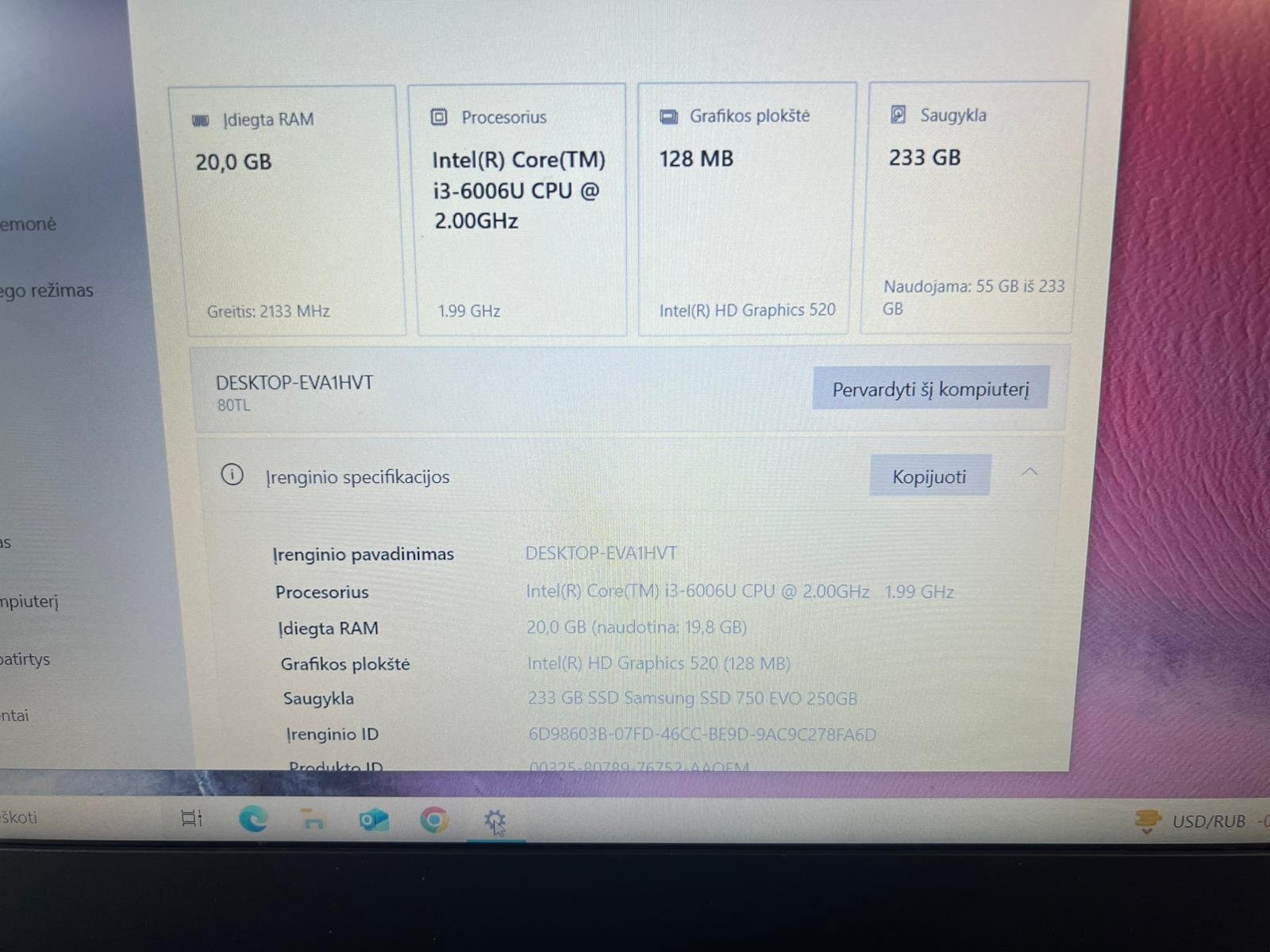 Lenovo V110 - 20GB RAM / 256GB SSD - Image 4