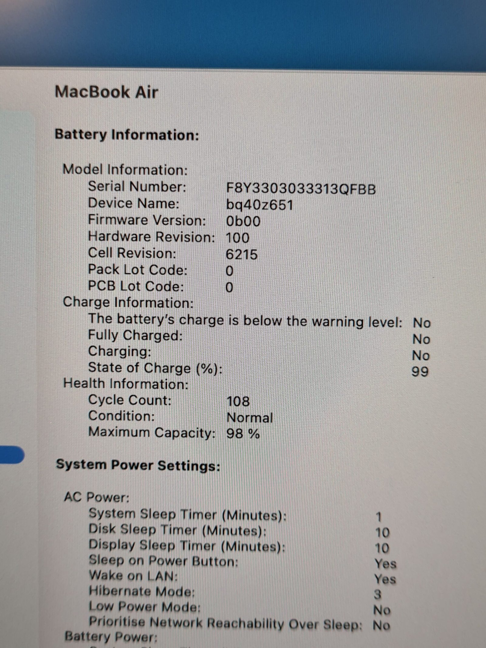 MacBook Air 13" 2022 Apple M2 / 8GB / 256GB SSD - Image 6