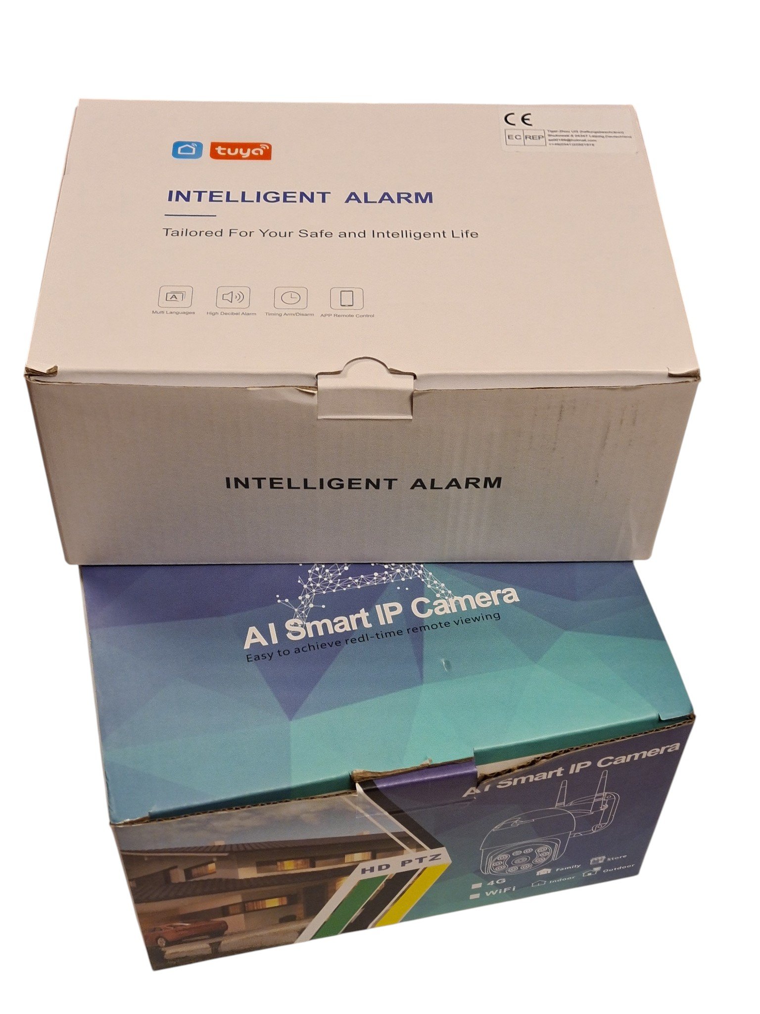 Intelligent Alarm + AI Smart IP Camera (T21) apsaugos rinkinys - Image 3