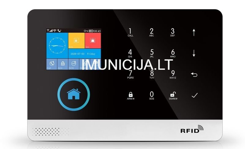 Intelligent Alarm + AI Smart IP Camera (T21) apsaugos rinkinys - Image 2