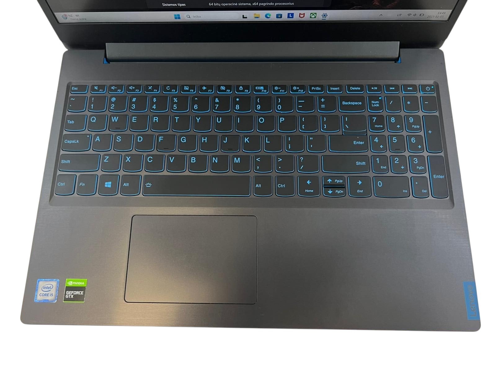 Lenovo L340 - i5-9300H / 8GB / 512GB / GTX 1050 - Image 3
