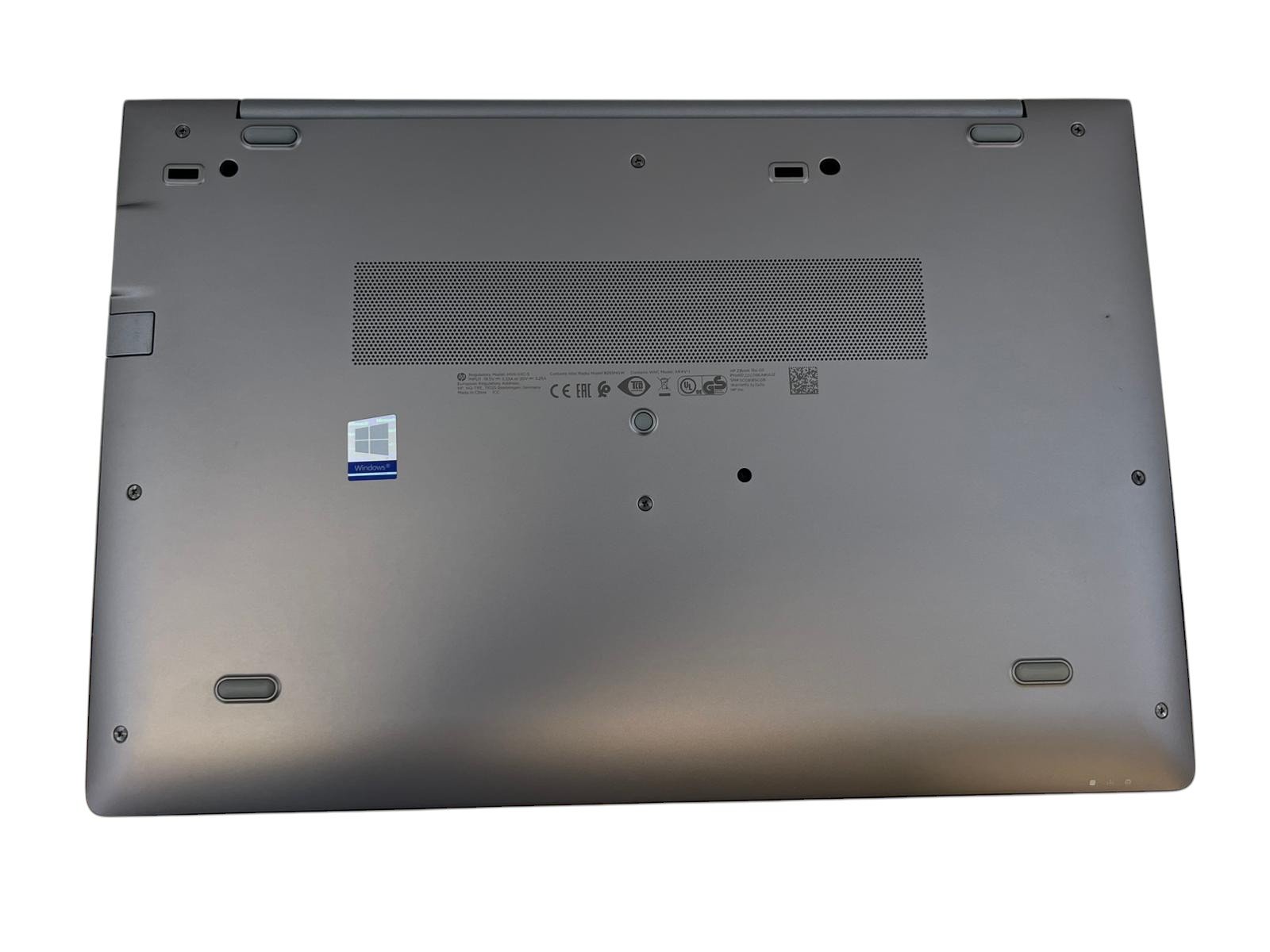 HP ZBook 15u G5 - i7-8650U / 16/256GB / Radeon Pro WX 3100 - Image 11