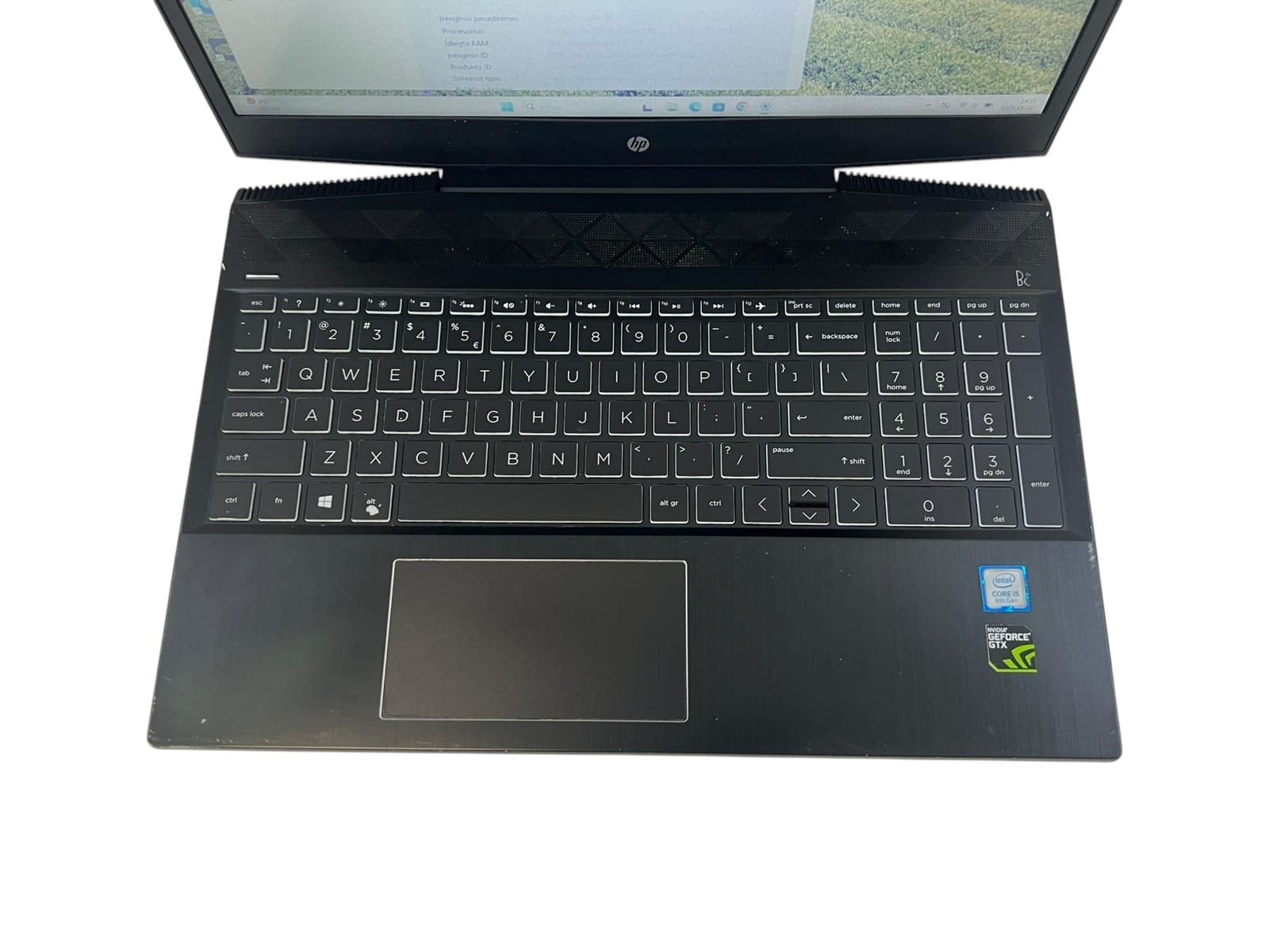 HP Pavilion 15" – Intel i5-8300H / 8GB RAM / 256GB SSD - Image 3