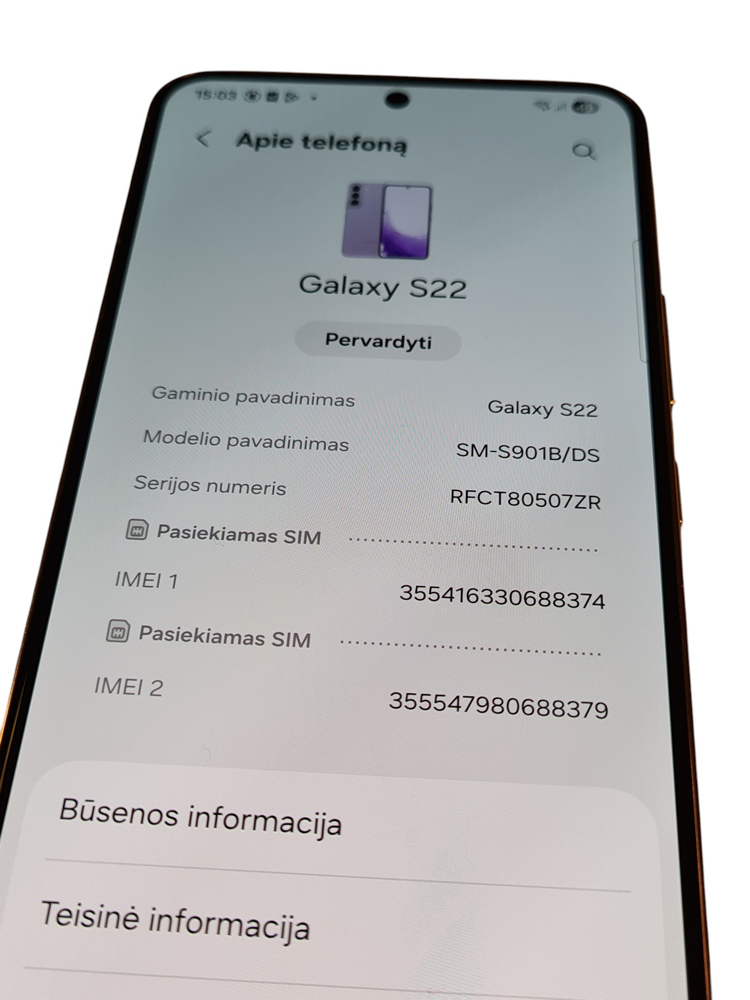 Samsung Galaxy S22 5G - Image 4