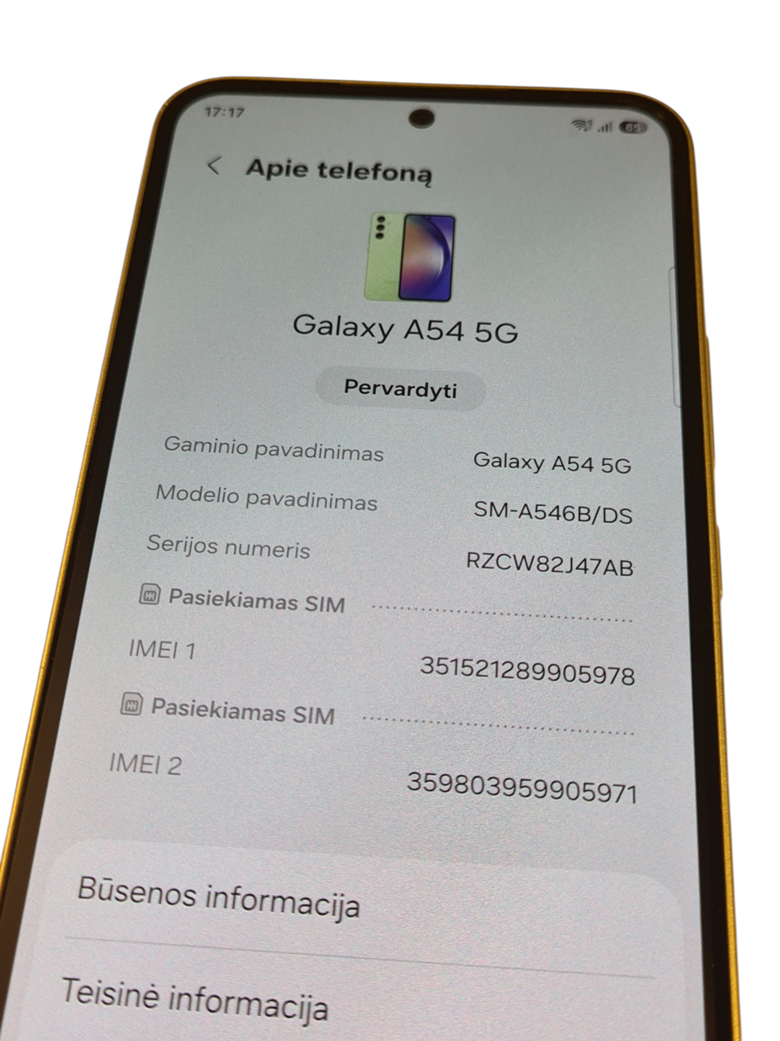 Samsung Galaxy A54 5G 256GB - Image 5