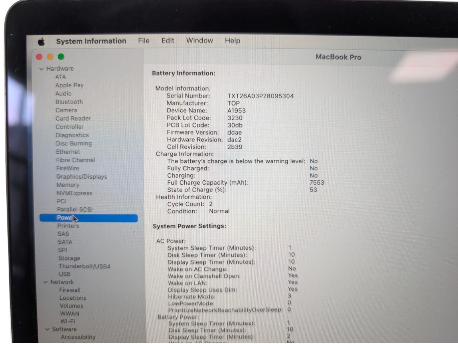 MacBook Pro 15″ TB 2018 6-Core Intel Core i7 16GB/256GB - Image 4
