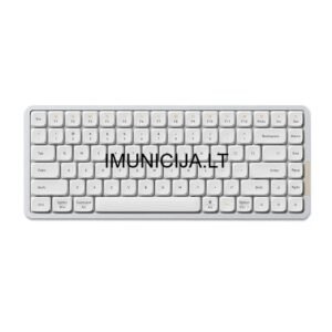 Lofree FLOW 84 Dual Mode Low-Profile Mechanical Keyboard white