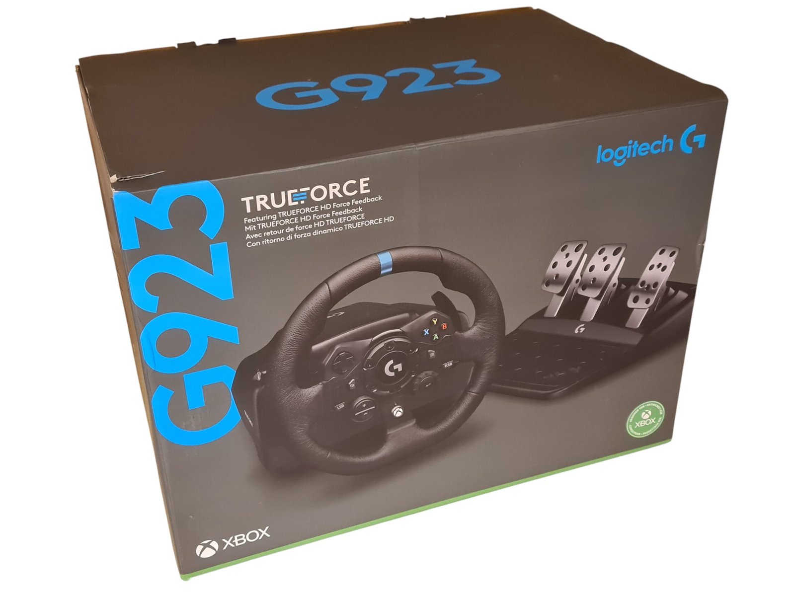 Logitech G923 žaidimų vairas ir pedalai - Image 7