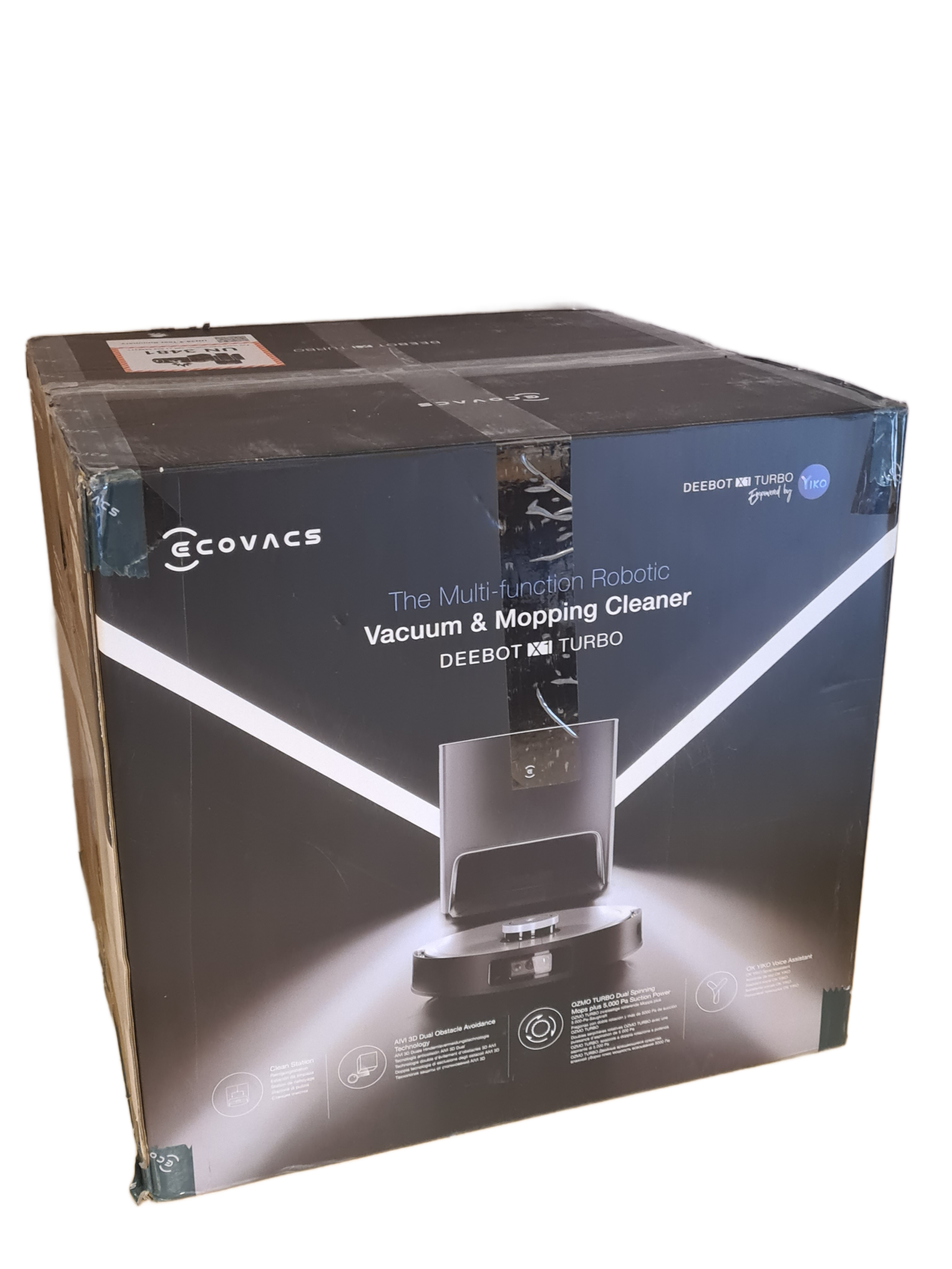 ECOVACS Deebot X1 TURBO robotas dulkių siurblys - Image 2