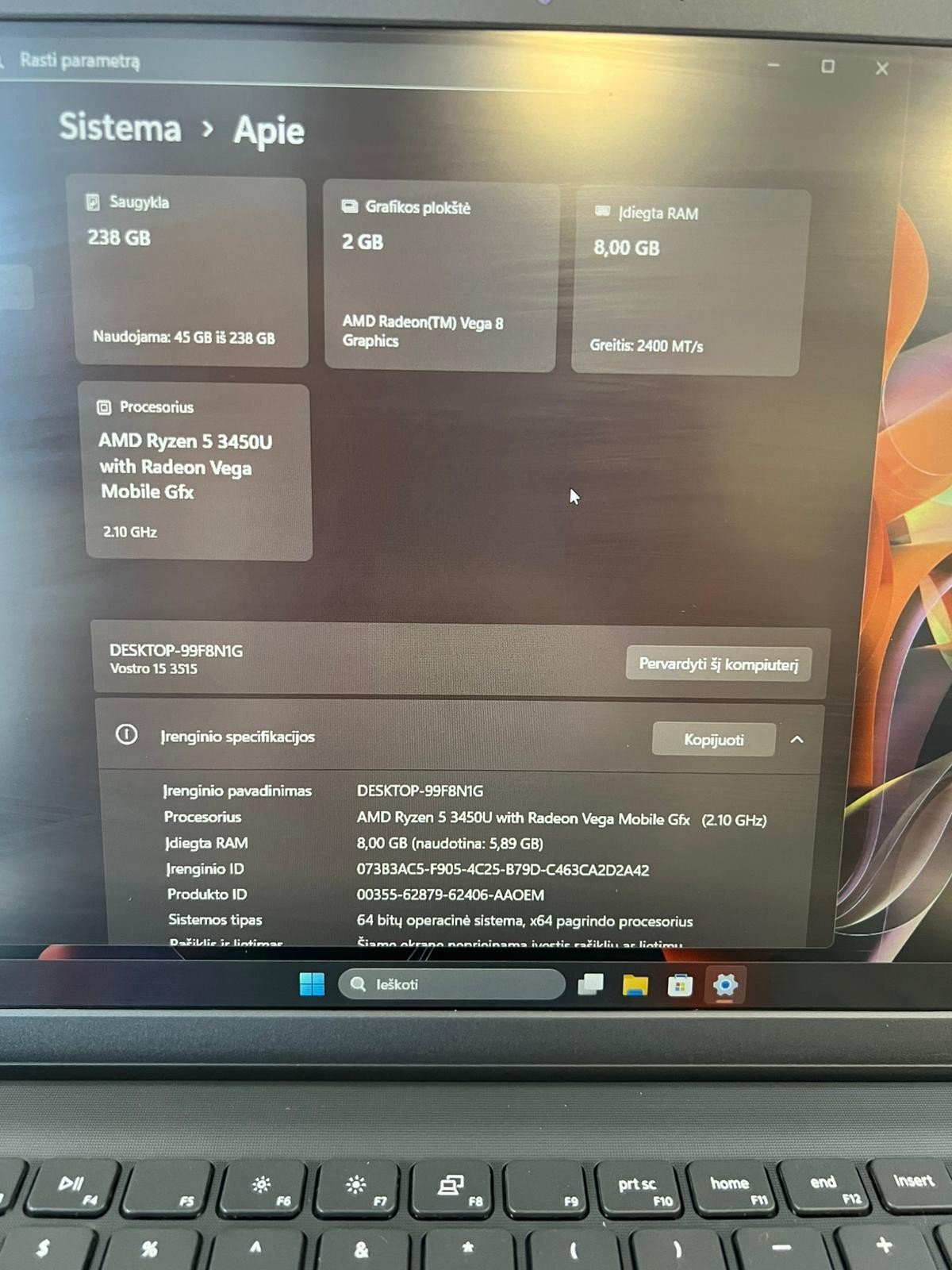 Dell Vostro 15 3515 - Image 3